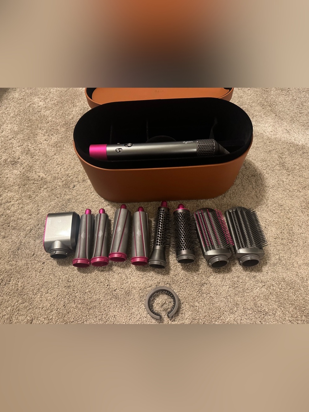 Dyson Airwrap Complete Long Hair Styler w/ All Attachments + Travel Case